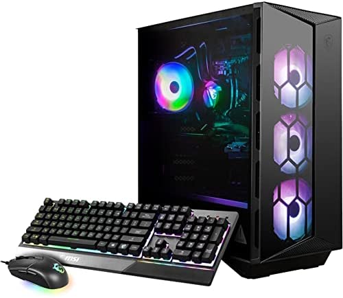 MSI Aegis RS Gaming Desktop, Intel Core i7-11700K, GeForce RTX 3080 Ti, 32GB DDR4 3000MHz, 2TB SSD   2TB HDD, WiFi 6E, Liquid Cooling, USB Type-C, VR-Ready, Windows 10 Home Adv. (11TF-223US)