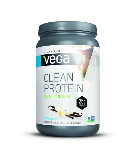 Vega Clean Protein Powder, Vanilla, 18.3oz