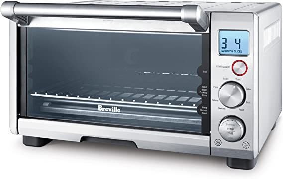 Breville the Compact Smart Oven, Countertop Electric Toaster Oven BOV650XL