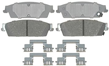 ACDelco 14D1194CH Advantage Ceramic Rear Disc Brake Pad Set with Hardware