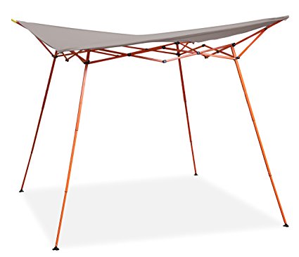 Caravan Canopy 8' x 8' Evo Shade Instant Canopy, Grey Top/Orange Frame