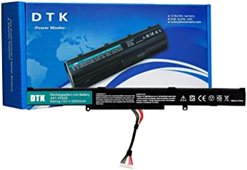 DTK A41-X550E Laptop Battery for ASUS A450C A450E A450L F450C F450L F450E K550D X450E X550E X550L X550V Notebook 15V 2600mAh