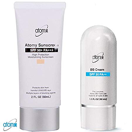 Atomy BB Cream Beige   Sunscreen 2 Pcs 1 Set