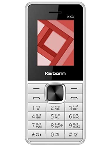 Karbonn KX 3 White-Grey