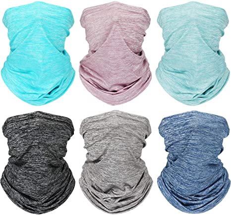 UV Protection Face Covers Summer Face Cover Gaiter Dust-Proof Breathable Bandana