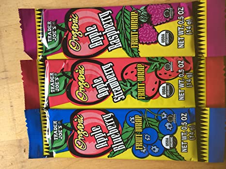Trader Joe's Fruit Wrap- Variety Pack of 12