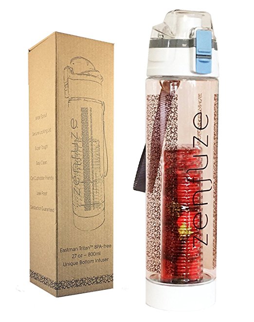 Sports Infuser Water Bottle for Fruit Infused Hydration