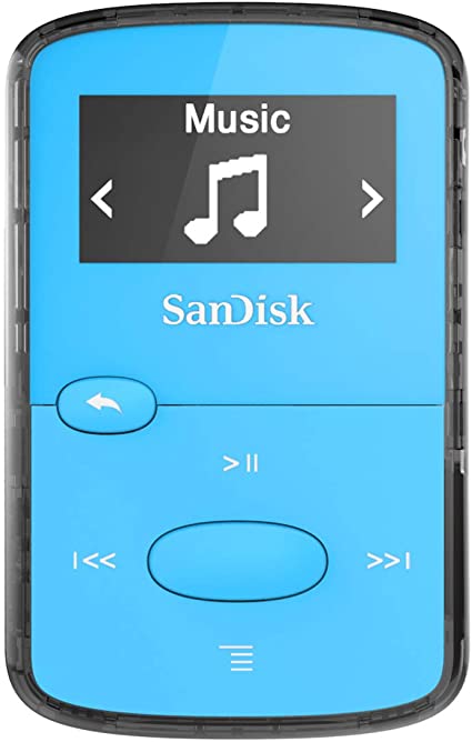 SanDisk SDMX26-008G-G46B 8GB Clip Jam MP3 Player (Blue)