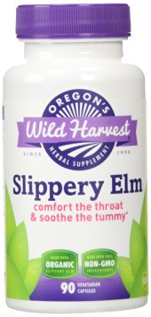 Oregon's Wild Harvest Slippery Elm Organic Capsules, 90 Count