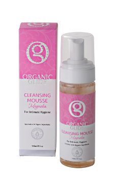 Organic Glide Probiotic Natural Feminine Intimate Body Wash PH Balanced, Magnolia, 5 oz Bottle