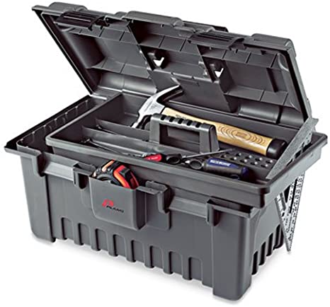 Plano Molding 781 22-Inch BAB Power Tool Box with Tray, Graphite Gray
