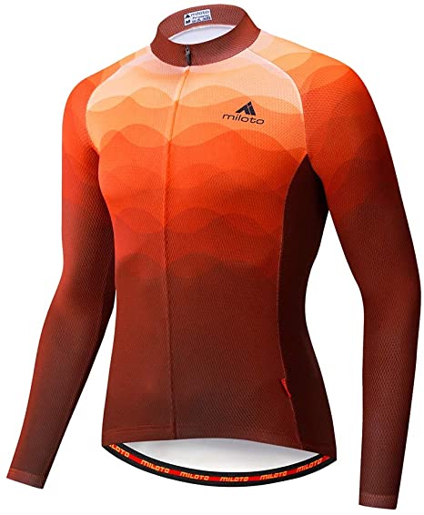 Uriah Men's Cycling Jacket Long Sleeve Reflective