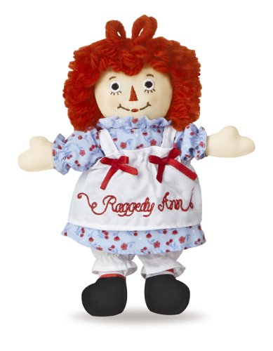 Aurora World Raggedy Ann Classic Doll 8"