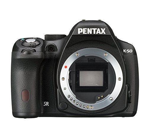 Pentax K-50 16MP Digital SLR Camera with 3-Inch LCD - Body Only  (Black)