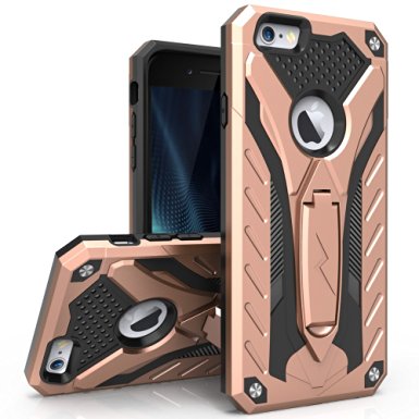 iPhone 6 6s 4.7in Case, Zizo Static Cover with [Built-in Kickstand] Shockproof and [Impact Dispersion Technology] Slim Armor Protection