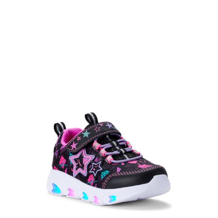 Athletic Works Light up Athletic Sneakers (Toddler Girls)