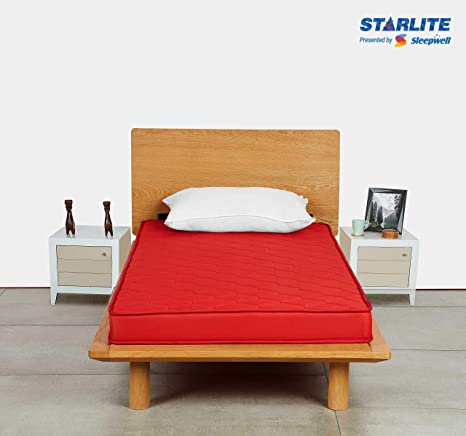 Sleepwell Starlite Discover Firm Foam Mattress (72x36x4)