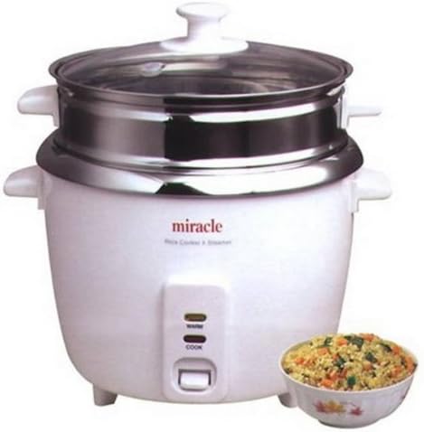 Stainless Steel Rice Cooker Model ME81 (Formerly ME8) - by Miracle Exclusives