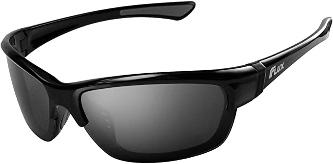 Flux AVENTO Polarized Sunglasses for Men and Women UV400 Protection, Anti-Slip, Lightweight