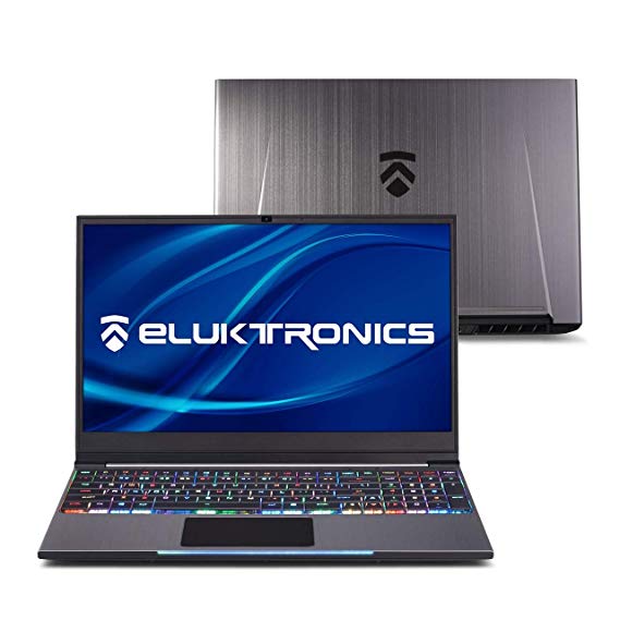 Eluktronics MECH-15 G2Rx Slim & Light NVIDIA GeForce GTX 1660Ti Gaming Laptop with Mechanical RGB Keyboard - Intel i7-9750H CPU 6GB GDDR6 VR Ready GPU 15.6” 144Hz Full HD IPS 1TB NVMe SSD   32GB RAM