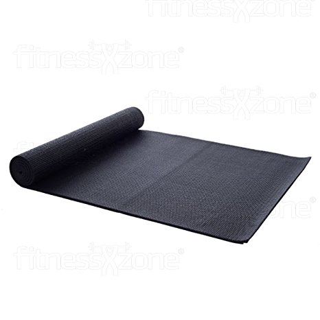 Yoga Mat - Exercise Fitness Workout Physio Pilates Festivals Camping Gym Non Slip Extra Thick 6mm fitnessXzone®