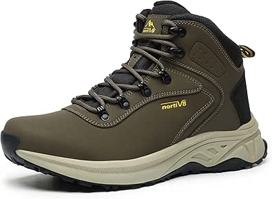 NORTIV 8 Men's Waterproof Hiking Boots Outdoor Shoes