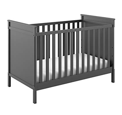 Storkcraft Eastwood 3-in-1 Convertible Crib Easily Converts to Toddler Bed & Day Bed, 3-Position Adjustable Height Mattress