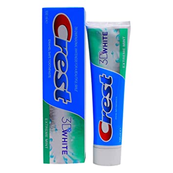 Crest 3D White Fresh Toothpaste, Extreme Mint - 100ml