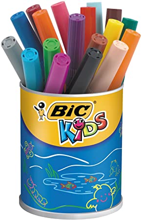 BIC Kids Visacolor XL Colouring Pens 18 Tin