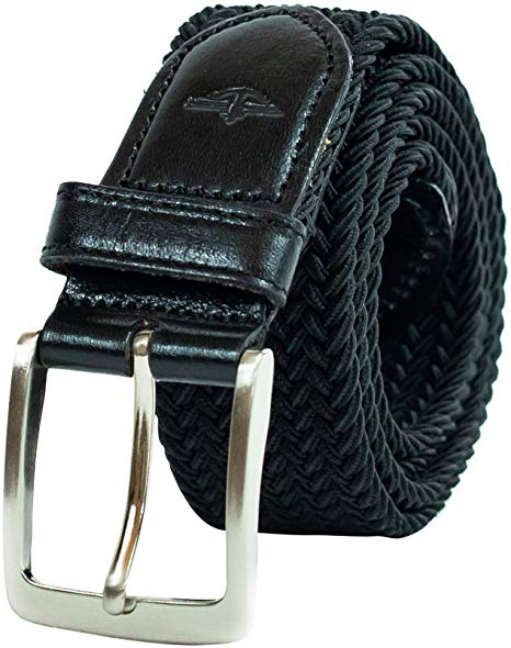 Dockers Men's Braided Canvas Web Belt