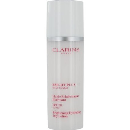 Clarins Bright Plus Hp SPF 20 Brightening Hydrating Day Lotion, 1.6 Ounce