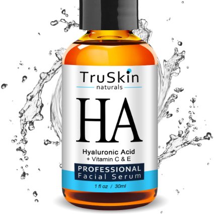 The BEST Hyaluronic Acid Serum for Skin & Face with Vitamin C, E, Organic Jojoba Oil, Natural Aloe and MSM - Deeply Hydrates & Plumps Skin to Fill-in Fine Lines & Wrinkles - (1oz)