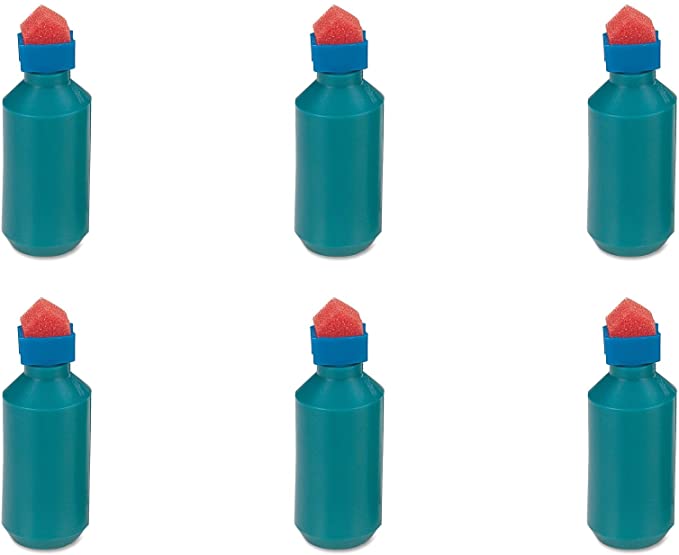 Sparco Envelope Moistener, Bottle Type, Sponge Tipped (SPR01483), 6 Packs