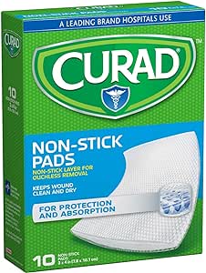 Curad Bandages for Sensitive Skin 3 x 4 Non Stick Pad - 20 Pack