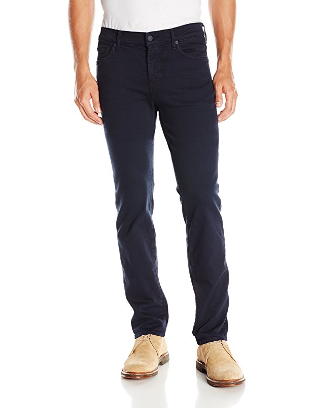 7 For All Mankind Men's Slimmy Slim Straight Colored Luxe Performance Jean