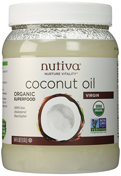 Nutiva Certified Organic Virgin Coconut Oil, 54 fl oz (1)
