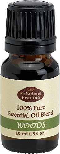 Woods Essential Oil Blend 100% Pure, Undiluted Essential Oil Blend Therapeutic Grade - 10 ml A perfect blend of Cedarwood, Cypress and Pine Essential Oils.