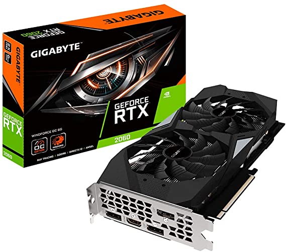 Gigabyte GPU NV RTX2060 Windforce OC 6GB Fan