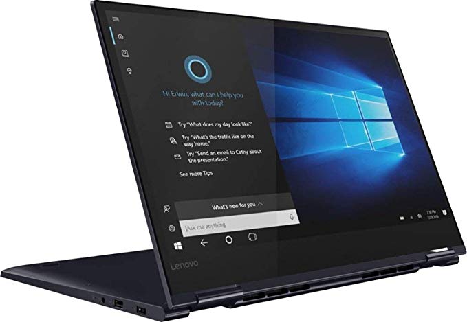 2019 Lenovo Yoga 730 2-in-1 15.6" FHD IPS Touchscreen Premium Home & Business Laptop, Intel Quad Core i5-8265U Upto 3.9GHz, 12GB RAM, 256GB SSD, Backlit Keyboard, Fingerprint Reader, Windows 10,Blue