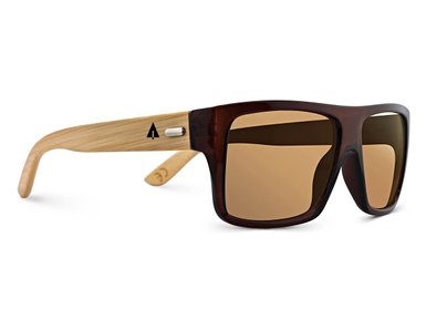 TREEHUT Wooden Bamboo Sunglasses Temples Classic Aviator Retro Square Wood Sunglasses