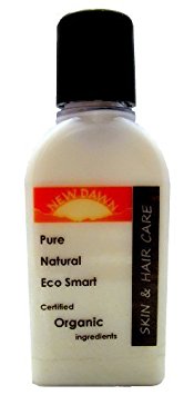 Handmade Natural Lemongrass Light Cream / Moisturiser - Range No.7 - Rosacea / Thread and Spider Veins Calming, Acne / Large Open Pore / Oily Skin Relief - 25ml - Sample / Travel Size