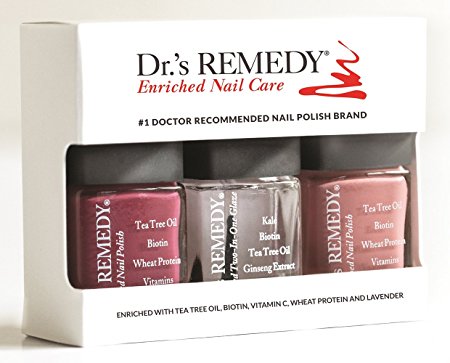 Dr.'s REMEDY Anniversary 3 Piece Boxed Set, Brave Berry/Resilient Rose