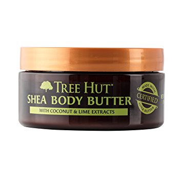 Tree Hut 24 Hour Intense Hydrating Shea Body Butter, Coconut Lime, 7 Ounce