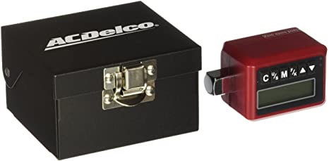 ACDelco Tools 1/2" Electronic Digital Torque Adapter, 12.5-250.7 lb, Buzzer & Flashing Notification