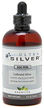 Ultra Silver Colloidal Silver 500 PPM - 8 oz