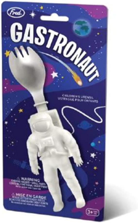 Genuine Fred GASTRONAUT - KIDS SPORK, Dishwasher Safe, White