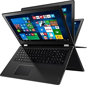 Lenovo -Flex 4 1580 Convertible 2-in-1 15.6" Full HD 1920 x 1080 Multitouch Screen Laptop - Intel Dual-Core 7th Gen Intel i3 - 8GB Memory - 1TB Hard Drive – Black - Windows 10