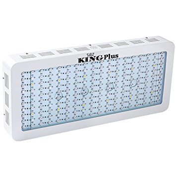 King Plus 1800W LED Grow Light Double Chips 10W Full Spectrum for Hydroponic Greenhouse and Indoor Plant Flowering Growing.