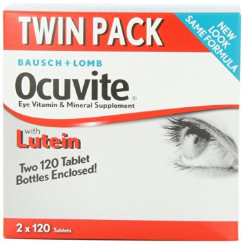 Bausch   Lomb Ocuvite Eye Vitamin & Mineral Supplement with Lutein - 240 Tablets