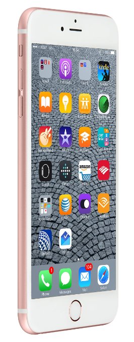 Apple iPhone 6s Plus US Domestic Warranty Unlocked Cellphone with Retail Packaging, 5.5 Inch Display , 16 GB, Rose Gold